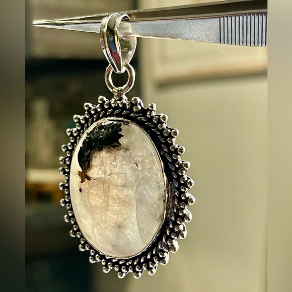 Rainbow Moonstone “The Visionary Stone” Pendant - Picture 1 of 6